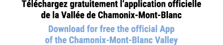 T l chargez gratuitement l’application officielle de la Vall e de Chamonix Mont Blanc Download for free the official ...