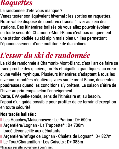 Raquettes La randonn e d’ t vous manque ? Venez tester son  quivalent hivernal : les sorties en raquettes. Notre val...