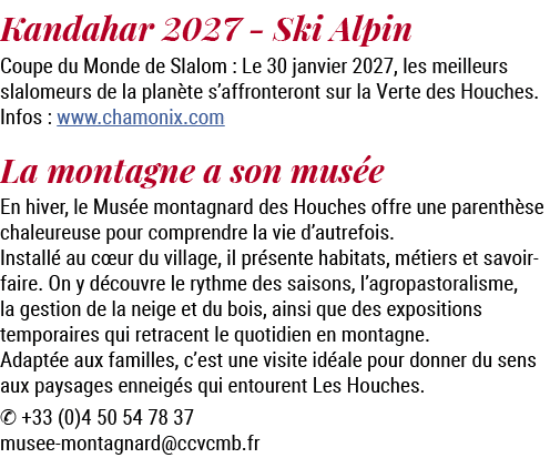 Kandahar 2027 Ski Alpin Coupe du Monde de Slalom : Le 30 janvier 2027, les meilleurs slalomeurs de la plan te s’affro...