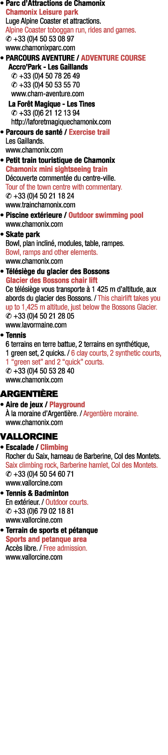 • Parc d’Attractions de Chamonix Chamonix Leisure park Luge Alpine Coaster et attractions. Alpine Coaster toboggan ru...