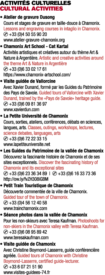 ACTIVIT S CULTURELLES CULTURAL ACTIVITIES • Atelier de gravure Dusong Cours et stages de gravure en taille douce  Ch...