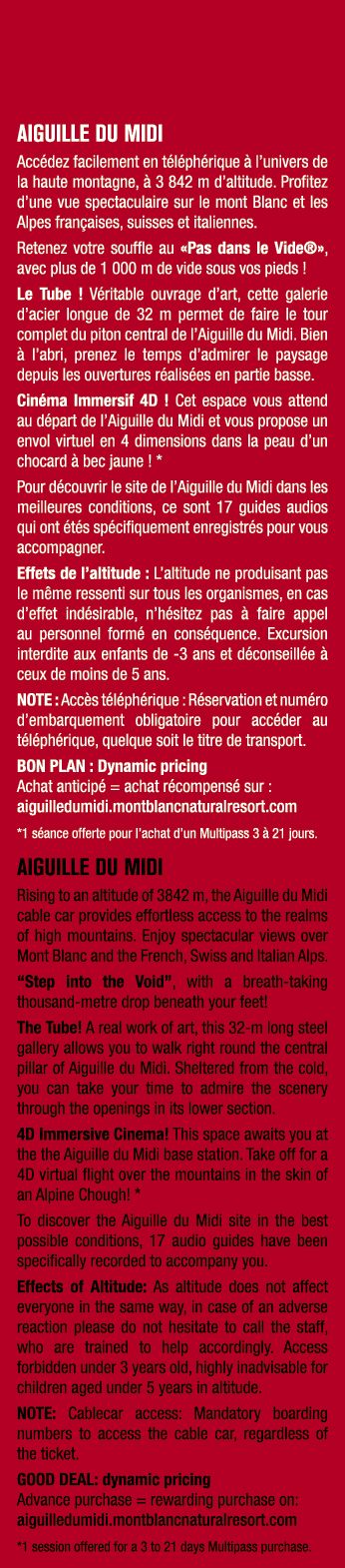 AIGUILLE DU MIDI Acc dez facilement en t l ph rique  l’univers de la haute montagne,   3 842 m d’altitude. Profitez ...